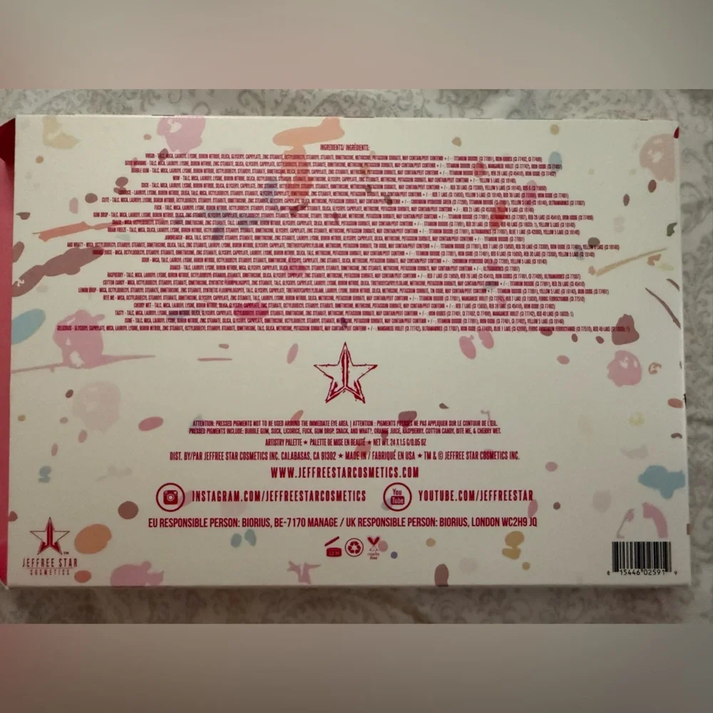 Jeffree Star Jawbreaker Eyeshadow Palette - Multicolor - Picture 5 of 5